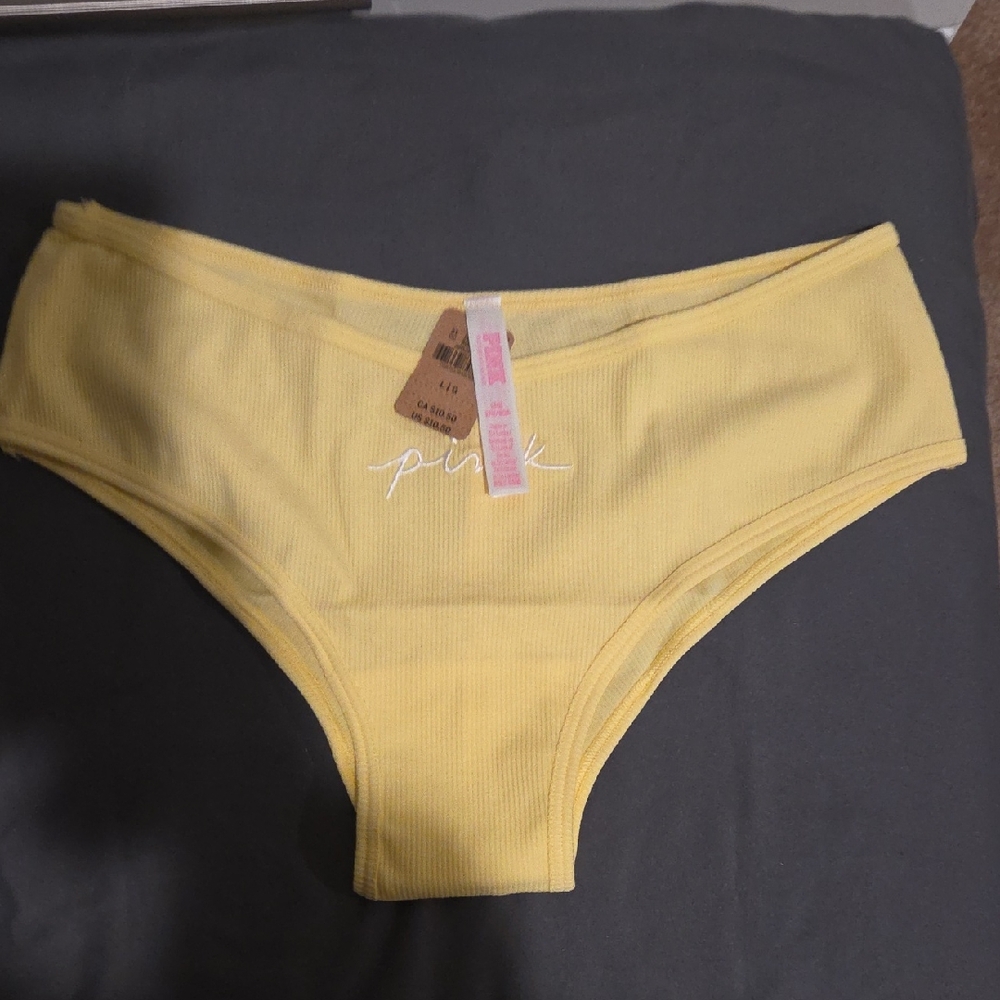 Victoria's Secret Yellow Panties Lavander Thong